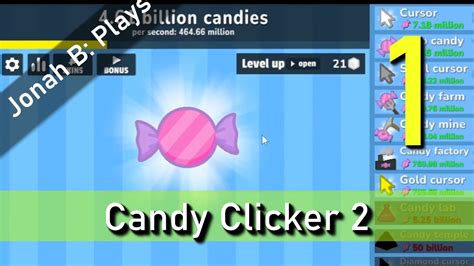 Candy Clicker 2 I Made 160.03 Quintillion Candies Gameplay Walkthrough Part 1 - YouTube