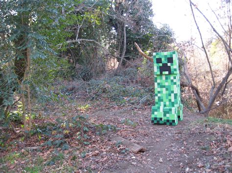 Real life Minecraft Creeper P1 | Costume by Plastik | Plastik Yarbrough ...