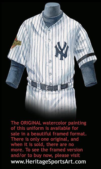 New York Yankees Uniform and Team History | Heritage Uniforms and ...