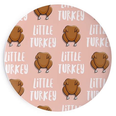 Little Turkey Thanksgiving Salad Plate | Shutterfly