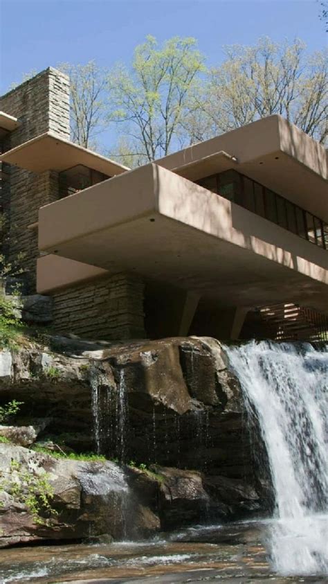 Fallingwater House | Falling water house, Fallingwater, Famous architects