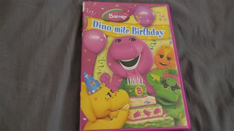 Barney - Dino-mite Birthday DVD Overview! - YouTube