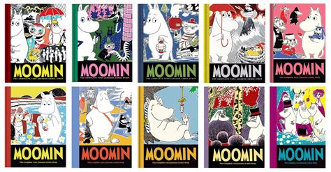 Moomin Comic Strip Story Books (Set Of 12) | ubicaciondepersonas.cdmx ...