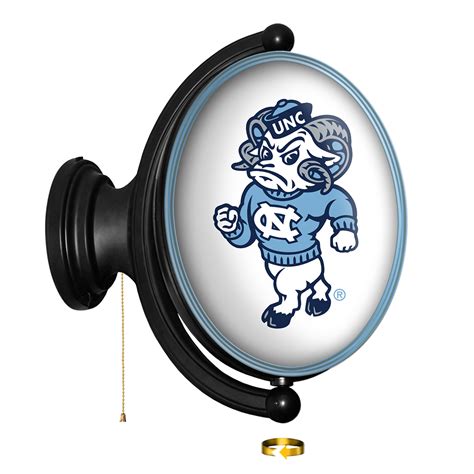 North Carolina Tar Heels: Mascot - Original Oval Rotating Lighted Wall ...