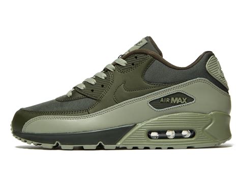 Nike Leather Air Max 90 in Green for Men - Lyst