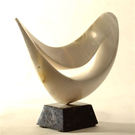 Alabaster Abstract Sculpture at 1stDibs