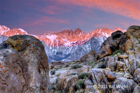 Alabama Hills Sunrise - Mt Whitney | This image is copyright… | Flickr