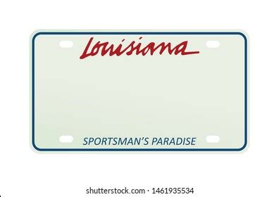 46 Louisiana License Plate Images, Stock Photos, 3D objects, & Vectors | Shutterstock