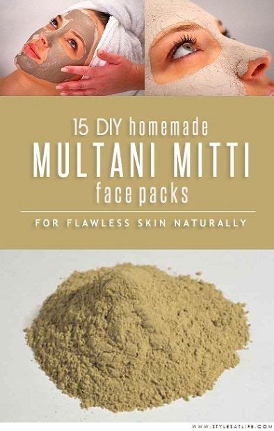 Pin on Multani mitti face pack