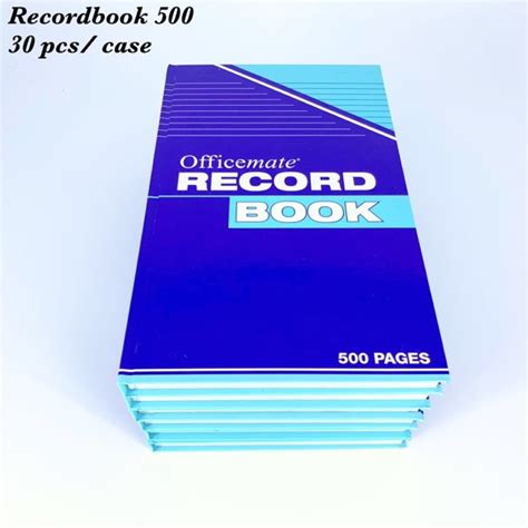 Record Book 500 pages | Lazada PH