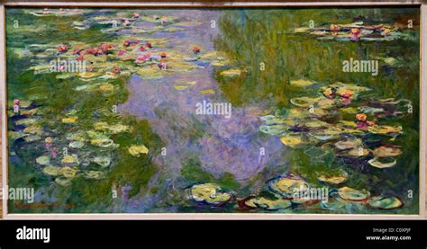 Water Lilies, 1919, by Claude Monet Stock Photo - Alamy