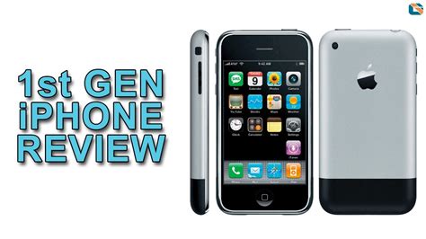 Apple iPhone 1st Gen (in the UK) Review - YouTube