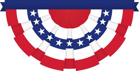 American Flag Bunting - Openclipart