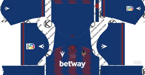 Levante UD 2019/2020 Kit - Dream League Soccer Kits - Kuchalana