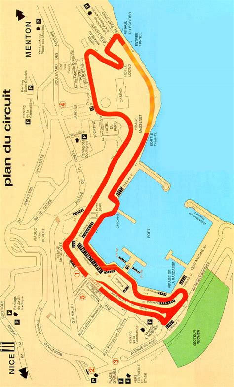 Monaco Grand Prix Track Map - E Jurnal