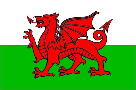 Cymru Flag (wales) clip art Free vector in Open office drawing svg ( .svg ) vector illustration ...