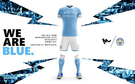 2016 Manchester City Kit Concepts by Metcalfe on Behance