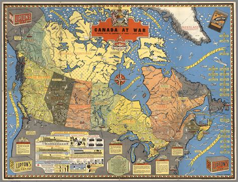 Canada at War (1944) [3355 × 2568] : r/MapPorn