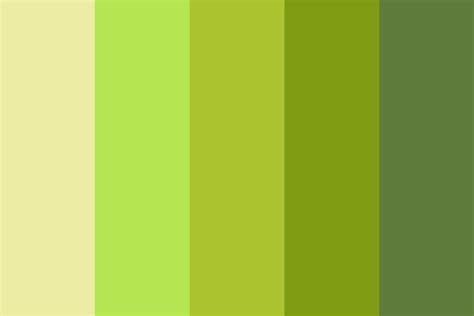 Color Palette Hex Codes Green : Green color name blends analogous ...