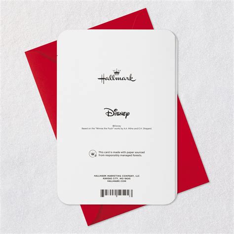 Disney Winnie the Pooh Happy Heart Day Valentine's Day Card - Greeting Cards - Hallmark