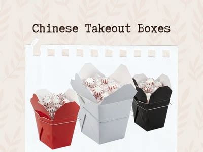 Custom Chinese Takeout Boxes by Roy Coper on Dribbble