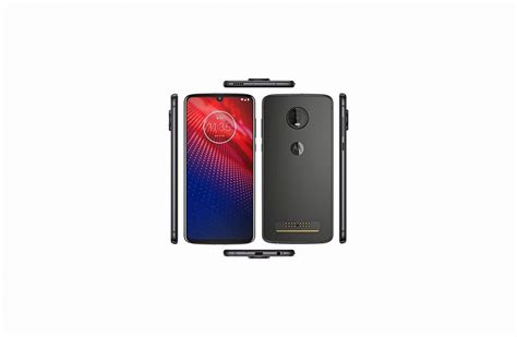 Motorola Moto Z4 renders show a headphone jack, large camera bump