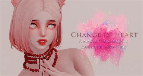 Change of Heart - Makeup - The Glamour Dresser : Final Fantasy XIV Mods and More