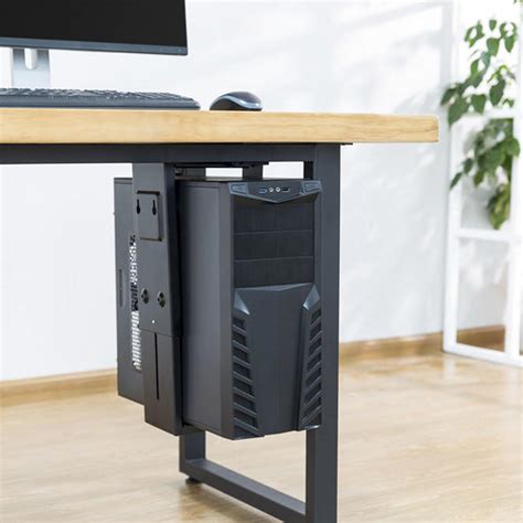 Adjustable Under-Desk/Wall CPU Mount - PrimeCables®