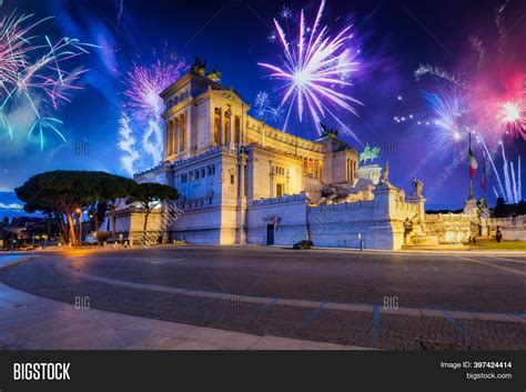 Fireworks Display Over Image & Photo (Free Trial) | Bigstock