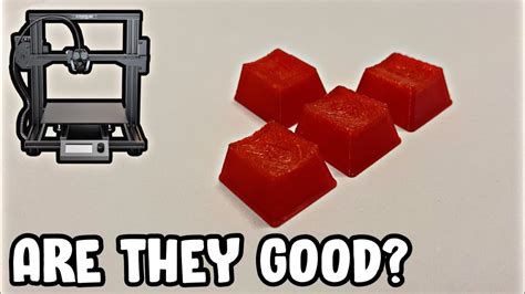 I 3D Printed Keycaps For My Keyboard | Are They Good? - YouTube