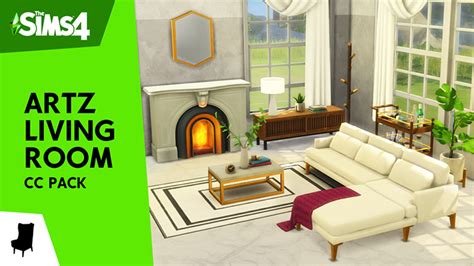 Best Sims 4 Maxis Match Living Room CC (All Free) – FandomSpot