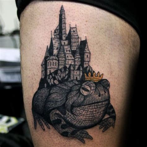 90 Frog Tattoos For Men - Amphibian Design Ideas