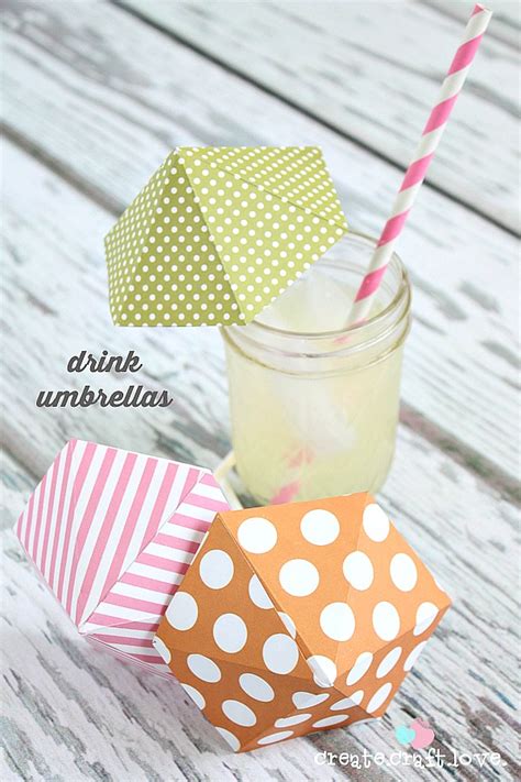 DIY Drink Umbrellas | The 36th AVENUE