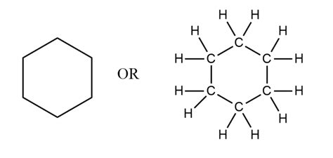 Write the molecular formula and structure of cyclohexane. How many ...