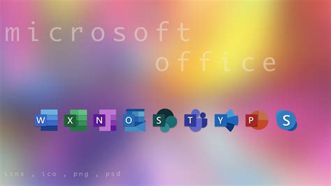 Microsoft Office 2019 Icons by bbrandis on DeviantArt