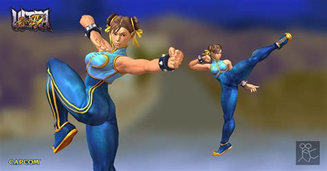 Ultra Street Fighter 4 Chun Li (Alpha/Costume 4) by Sticklove on DeviantArt