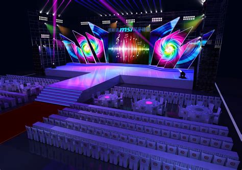 Stage design 3DMAX2009-1841 3D Model .max - CGTrader.com