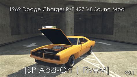 1969 Dodge Charger R/T 426 Hemi V8 Sound [SP Add-On | FiveM] - GTA5-Mods.com