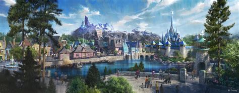 New Look at Frozen Land, More Frozen Offerings Coming to Disneyland Paris - LaughingPlace.com