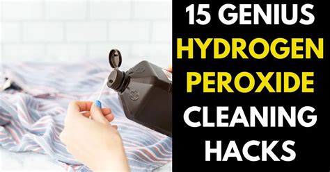 Cleaning With Hydrogen Peroxide - StylePersuit