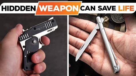 11 Hidden Weapons That Could Save Your Life One Day - YouTube