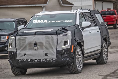 2024 GMC Yukon Spied Rolling On 24-Inch Wheels