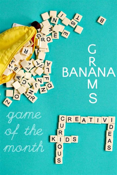 Game of the Month: Bananagrams
