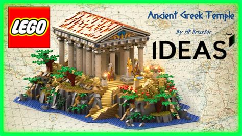 LEGO Ideas Ancient Greek Temple Project by HP Brixxter - YouTube