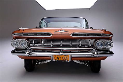 1959 chevrolet impala straight front locked up - Lowrider