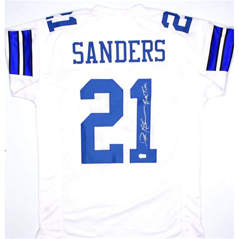 Deion Sanders Signed Jersey Inscribed "Prime Time" (Beckett) | Pristine ...