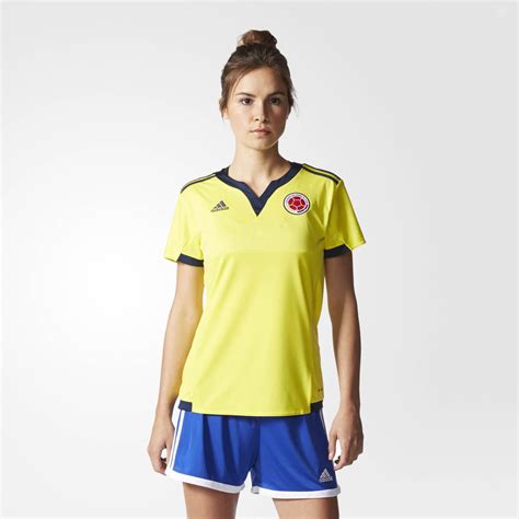 adidas SOCCER COLOMBIA HOME REPLICA PLAYER JERSEY Women's Large (L) New with Tag