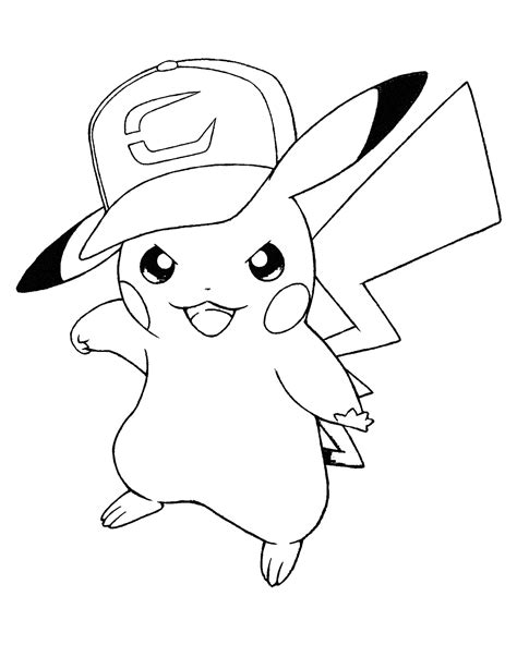 coloriage détective pikachu à imprimer – 123Dessins | Source #1 des ...