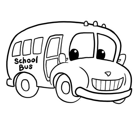 Bus Cartoon Drawing | Free download on ClipArtMag