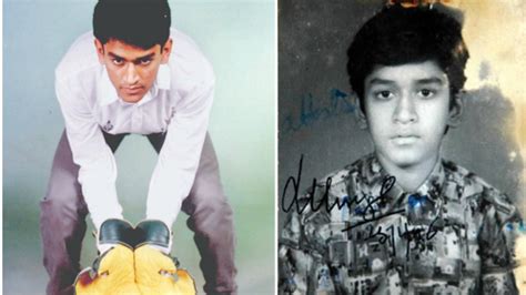 Childhood Photos Of Dhoni